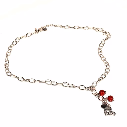 kvinnors silverhalsband
