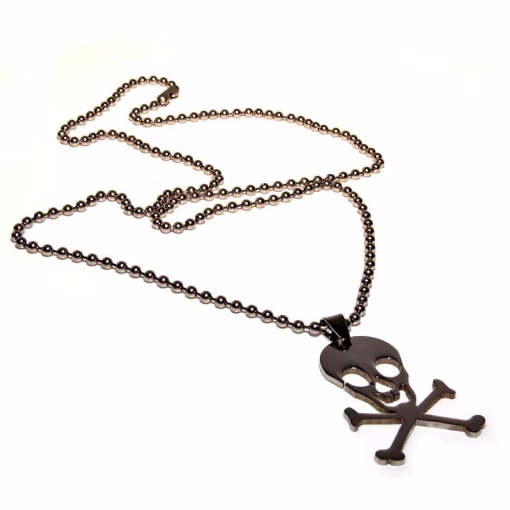 gift skalle halsband