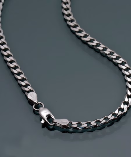 925 Silver pansarkedja