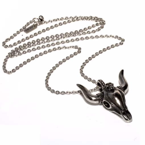 Bull-Skull hängande halsband