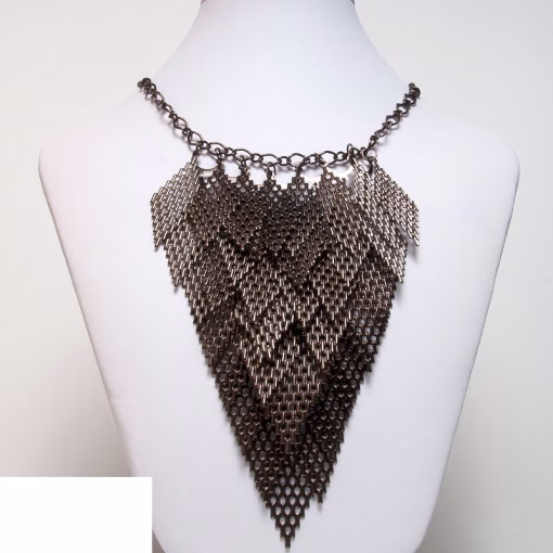 Geometriskt halsband för kvinnor - Bild 3
