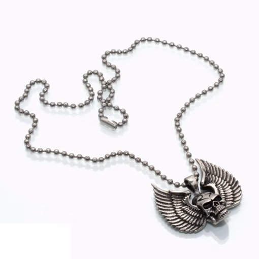 halsband med dödskalle